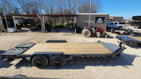 New 2026-Norstar-83-x-17+3-Iron-Bull-EWB-Bumper-Pull-Lowboy,-8in-I-Beam,-Rampage-Ramps-base-3EUGB202XT1110245
