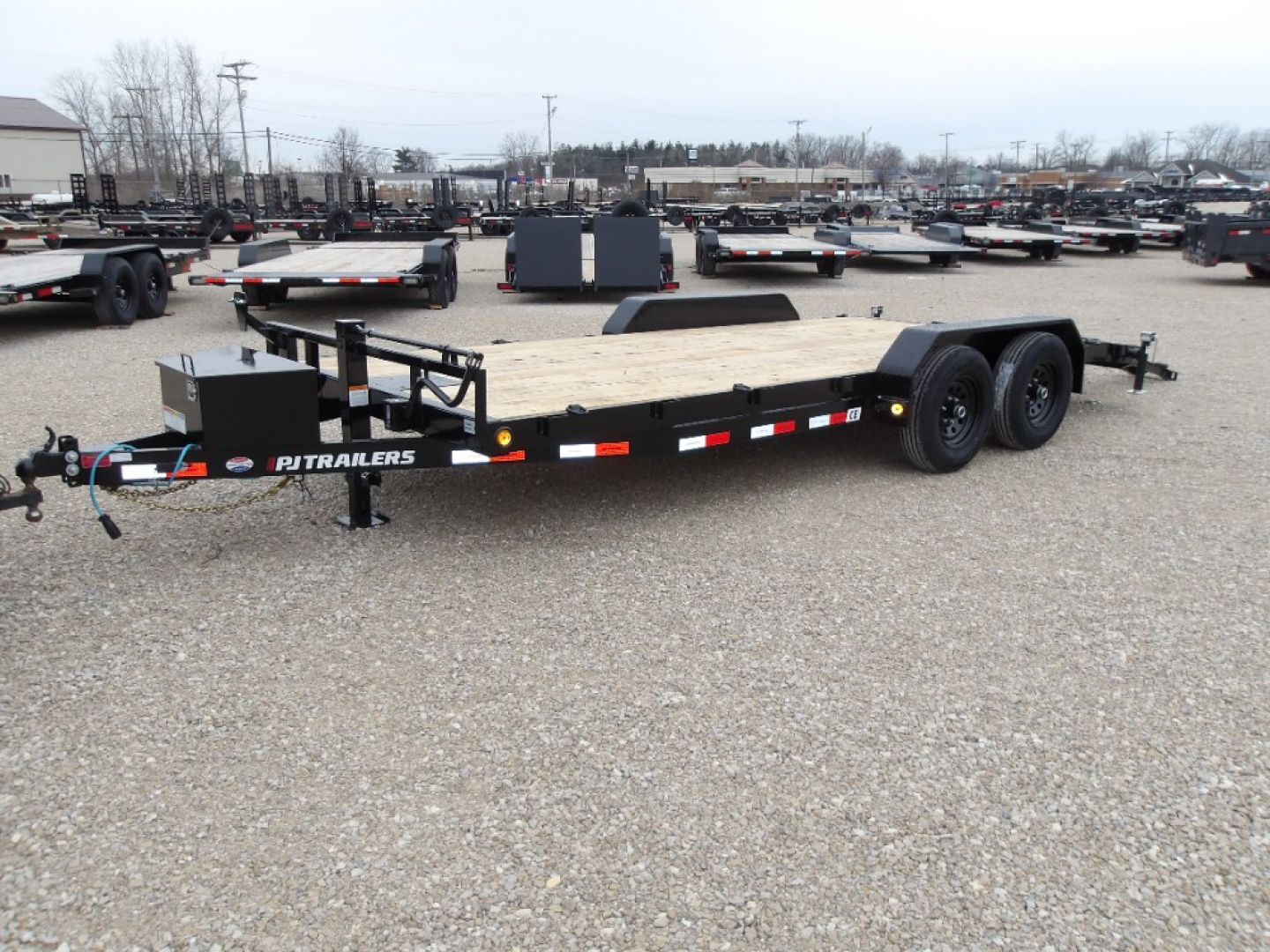 New 2026 PJ Trailers CE182 Equipment Trailer