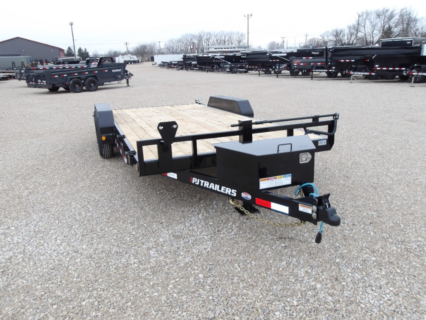 New 2026 PJ Trailers CE182 Equipment Trailer