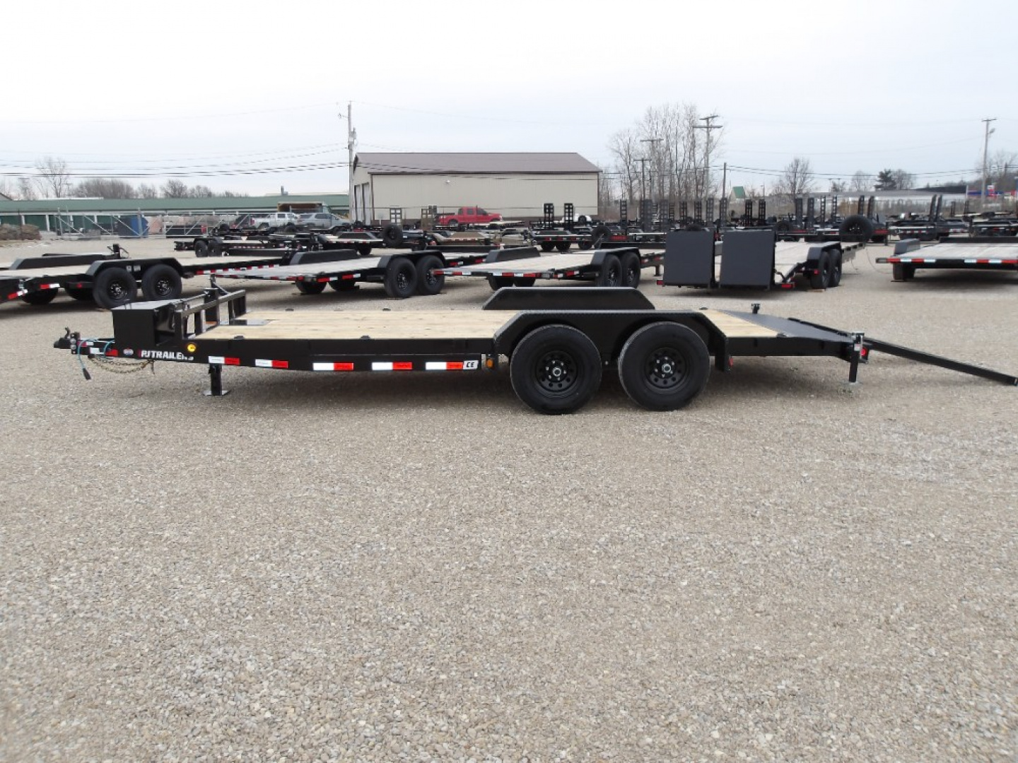 New 2026 PJ Trailers CE182 Equipment Trailer