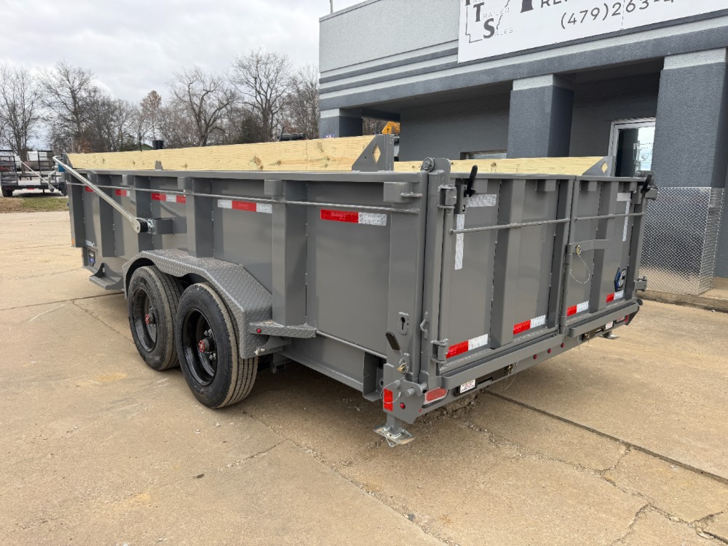 New 2026 Diamond C Trailers LPT 208 Package 16'X81" Pacesetter Edition Dump Trailer