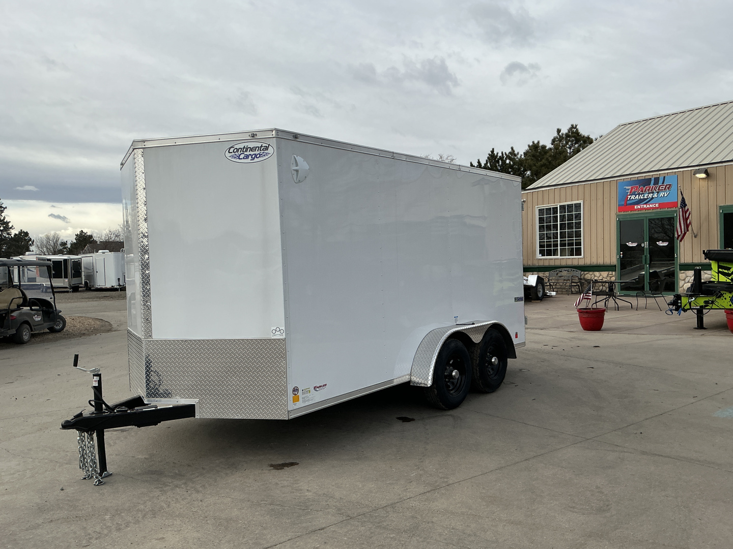 New 2026 Continental Cargo TXVHW714TA3 Cargo / Enclosed Trailer
