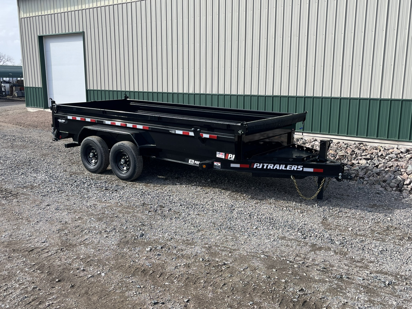 New 2026 14' 14k PJ Low Pro Dump Trailer