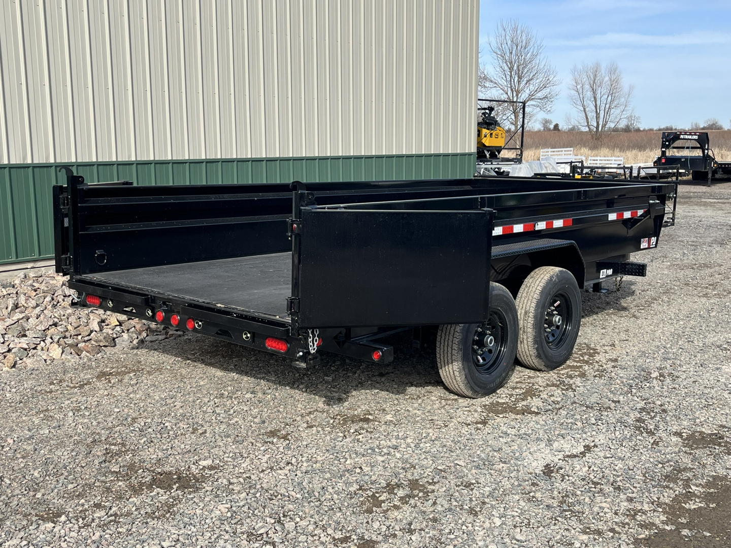 New 2026 14' 14k PJ Low Pro Dump Trailer