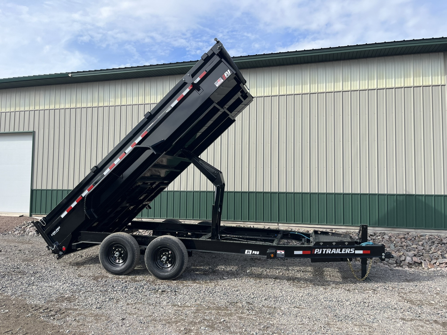 New 2026 14' 14k PJ Low Pro Dump Trailer
