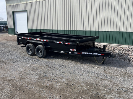 New 2026 14' 14k PJ Low Pro Dump Trailer