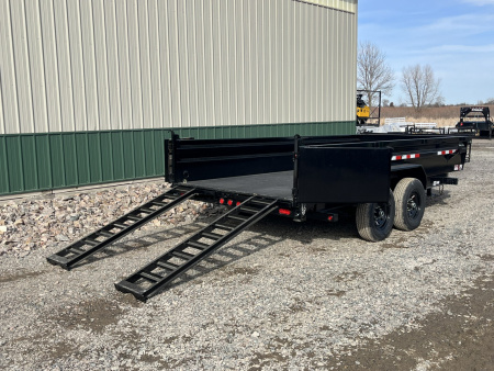 New 2026 14' 14k PJ Low Pro Dump Trailer