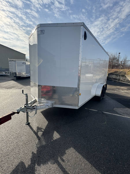 New 2026 E-Z Hauler Aluminum 7'X16' Cargo / Enclosed Trailer