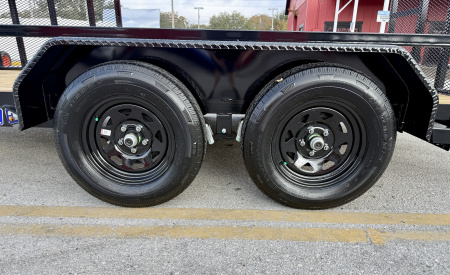 New 2026 Sure-Trac 7x14 7K Curbside Gate Utility Trailer