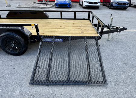 New 2026 Sure-Trac 7x14 7K Curbside Gate Utility Trailer