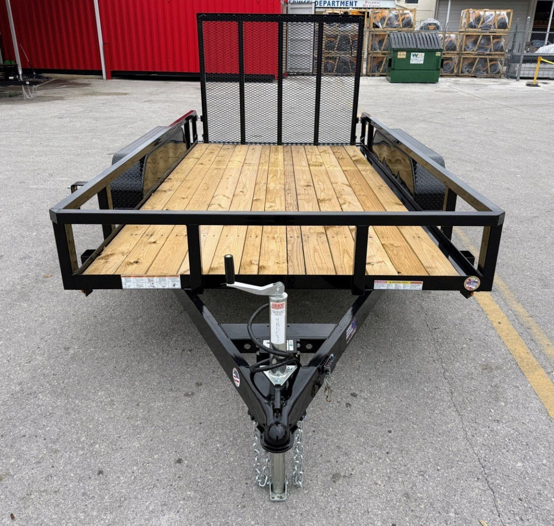 New 2026 Sure-Trac 6x12 7K Tube Top Utility Trailer