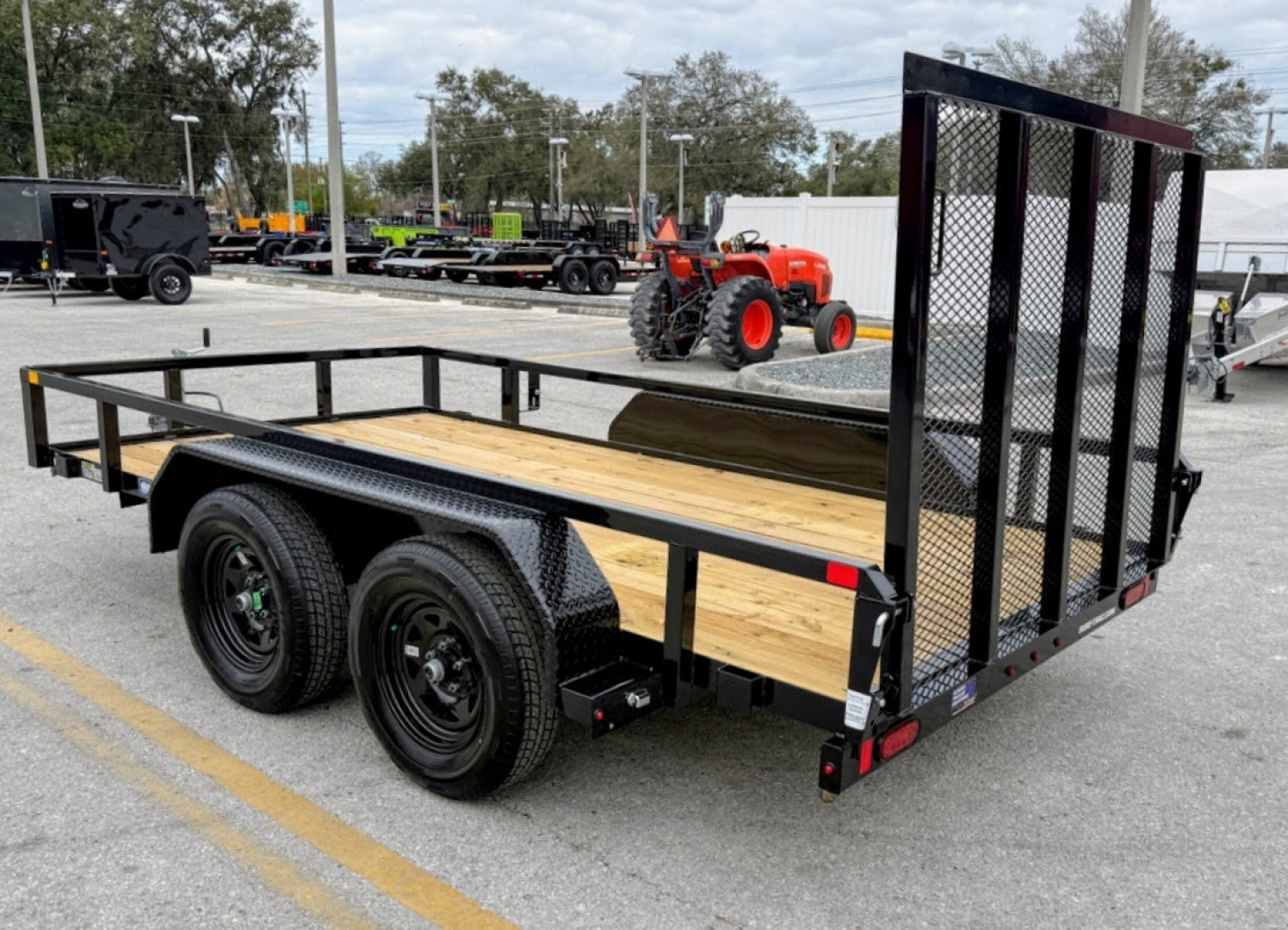 New 2026 Sure-Trac 6x12 7K Tube Top Utility Trailer