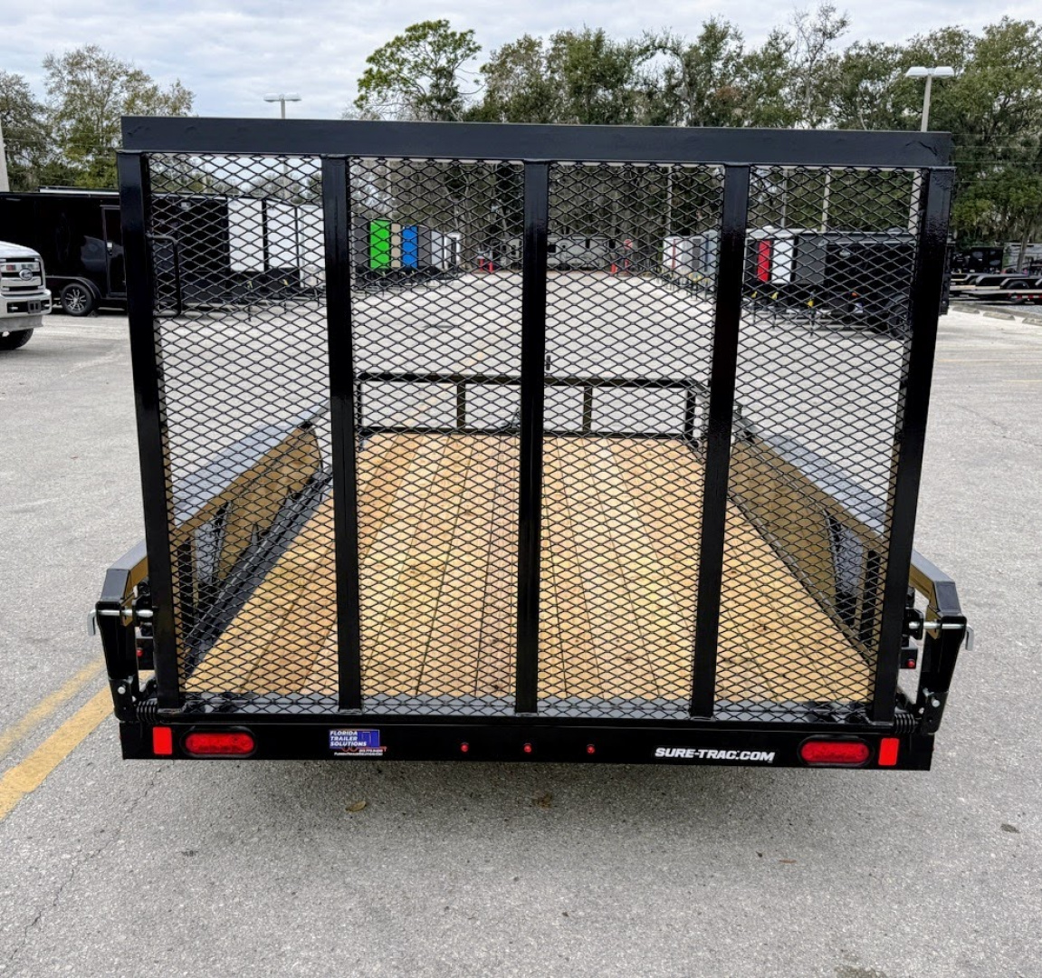 New 2026 Sure-Trac 6x12 7K Tube Top Utility Trailer