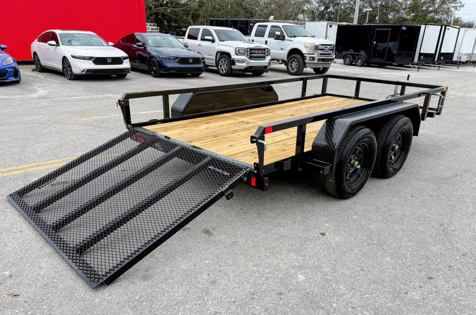 New 2026 Sure-Trac 6x12 7K Tube Top Utility Trailer