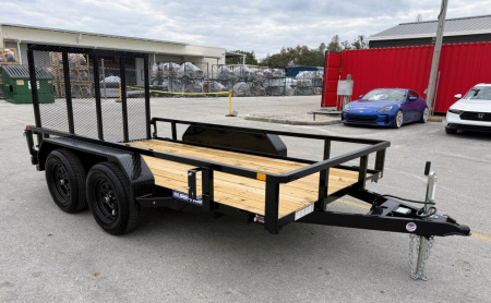 New 2026 Sure-Trac 6x12 7K Tube Top Utility Trailer