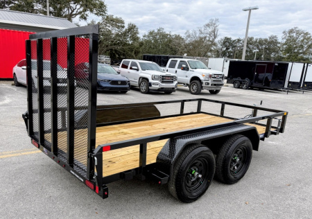 New 2026 Sure-Trac 6x12 7K Tube Top Utility Trailer