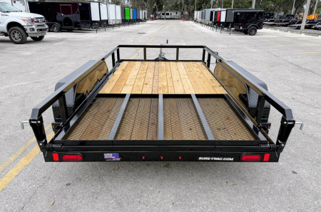 New 2026 Sure-Trac 6x12 7K Tube Top Utility Trailer