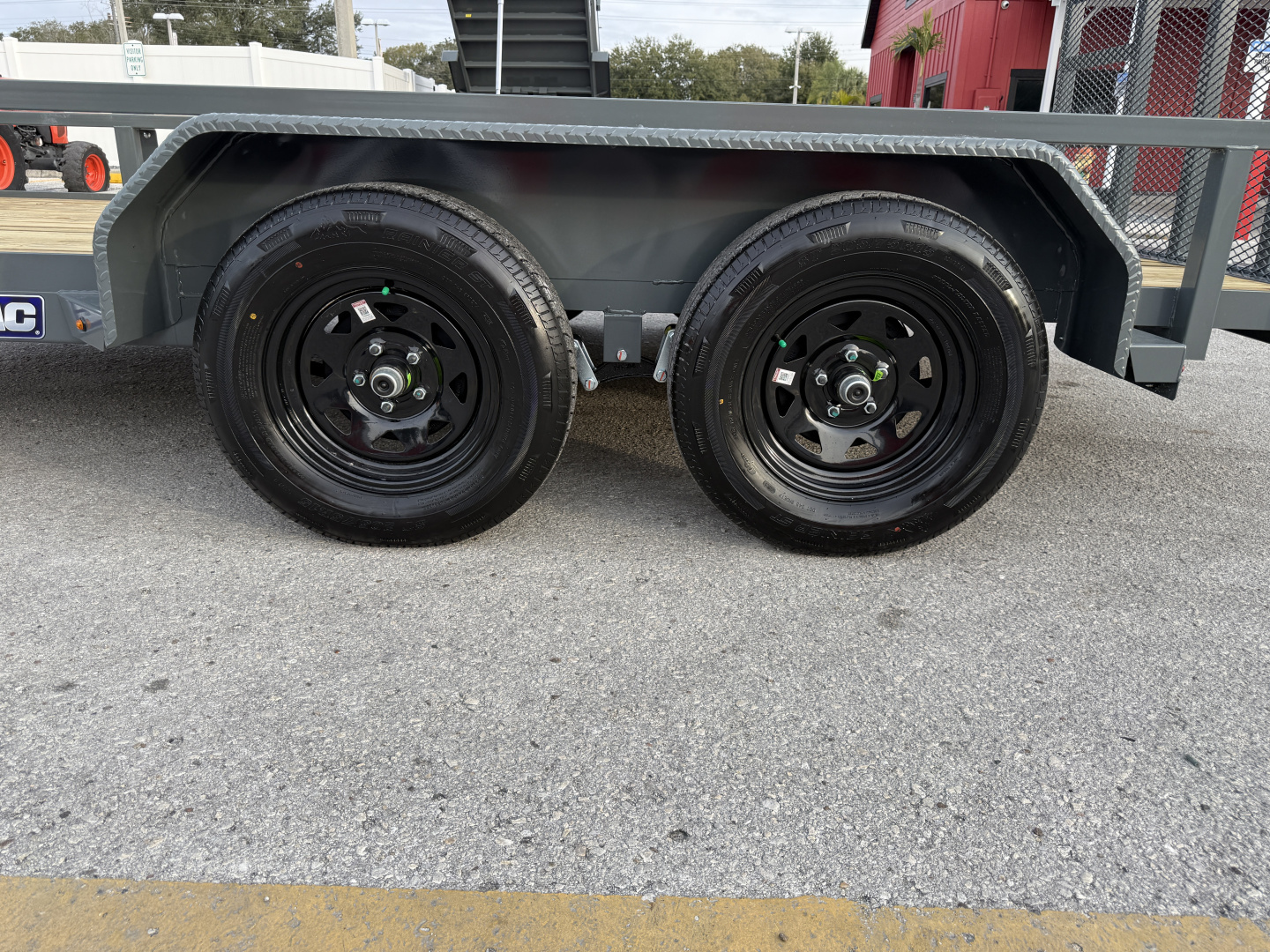 New 2026 Sure-Trac 7x14 7K Tube Top Utility Trailer