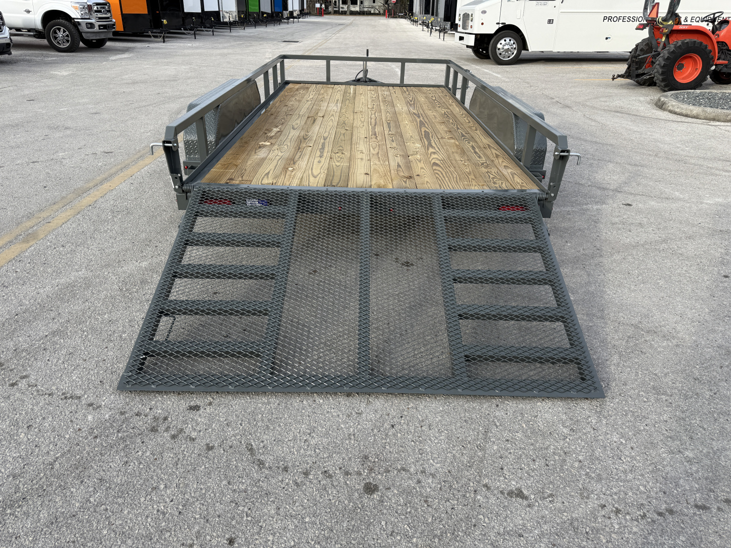 New 2026 Sure-Trac 7x14 7K Tube Top Utility Trailer