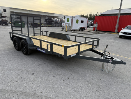 New 2026 Sure-Trac 7x14 7K Tube Top Utility Trailer