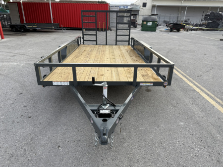 New 2026 Sure-Trac 7x14 7K Tube Top Utility Trailer