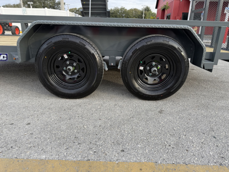 New 2026 Sure-Trac 7x14 7K Tube Top Utility Trailer