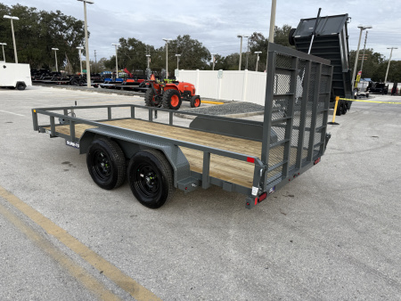 New 2026 Sure-Trac 7x14 7K Tube Top Utility Trailer