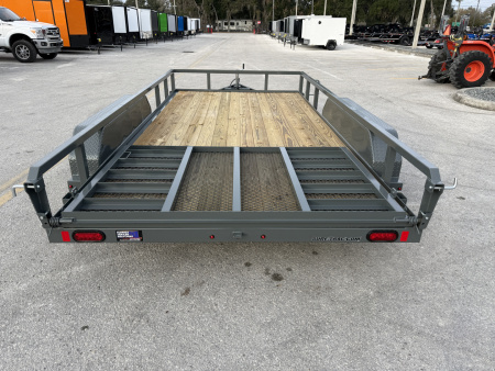 New 2026 Sure-Trac 7x14 7K Tube Top Utility Trailer