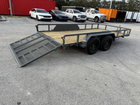 New 2026 Sure-Trac 7x14 7K Tube Top Utility Trailer