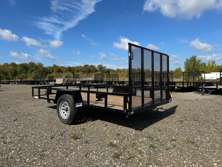 New 2026 AMO 76x12 Single Axle 3k Landscape Trailer