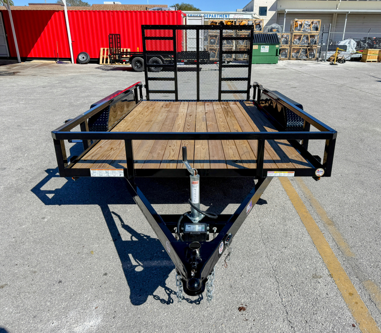 New 2026 Sure-Trac 7x12 7K Tube Top Utility Trailer