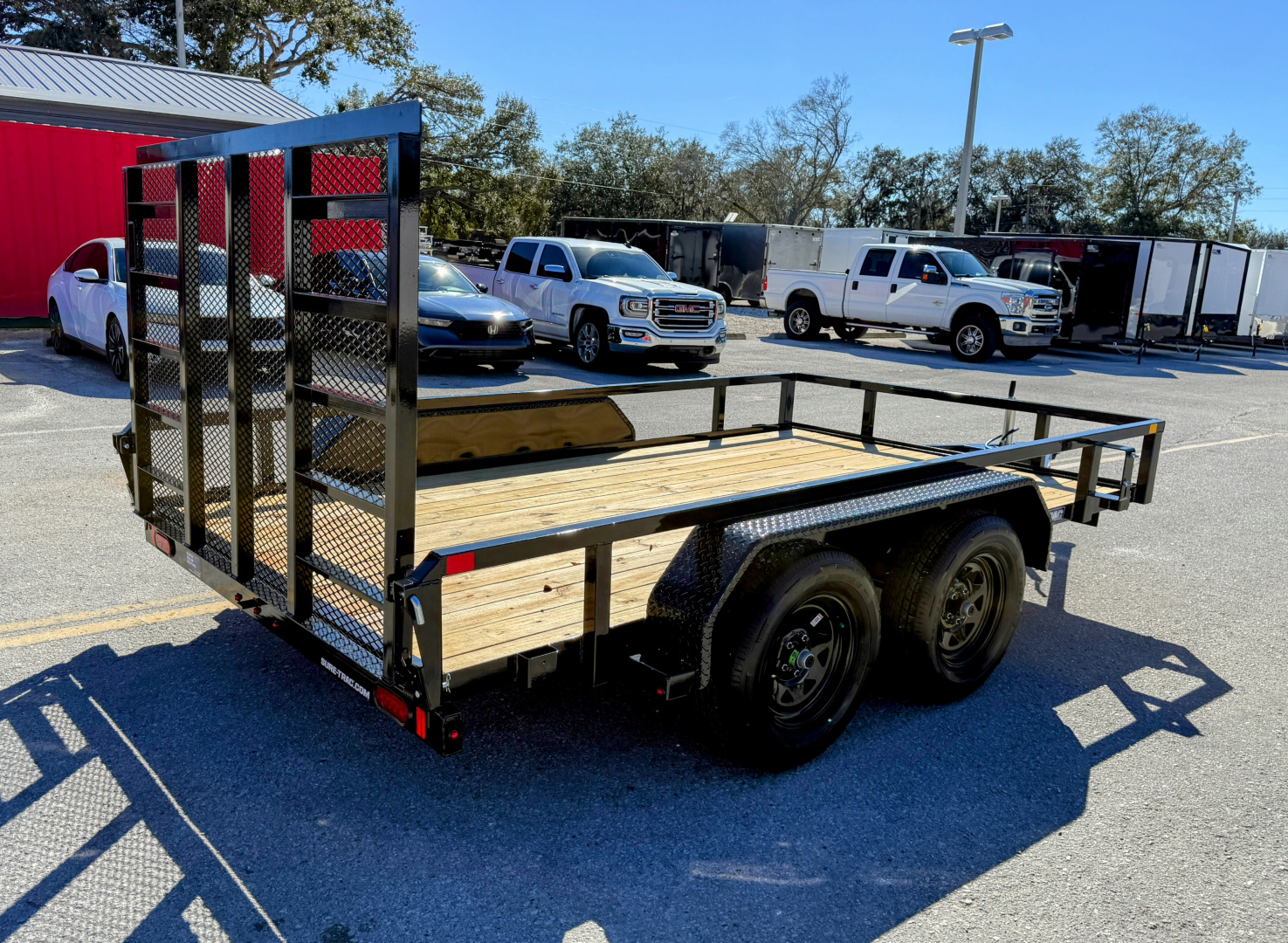 New 2026 Sure-Trac 7x12 7K Tube Top Utility Trailer