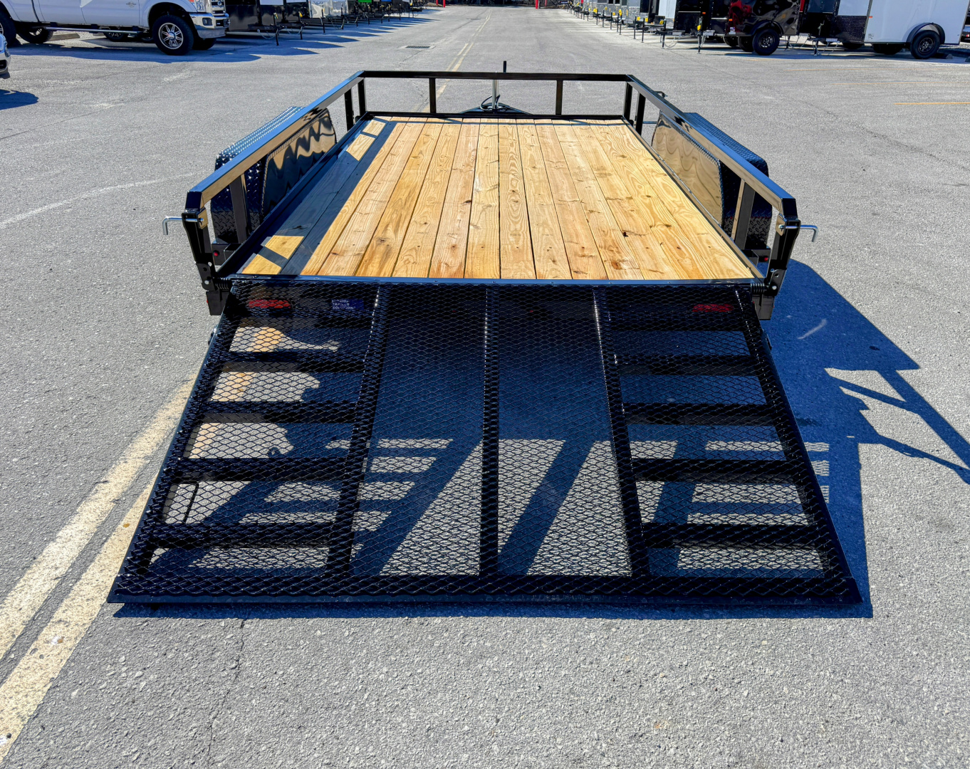 New 2026 Sure-Trac 7x12 7K Tube Top Utility Trailer