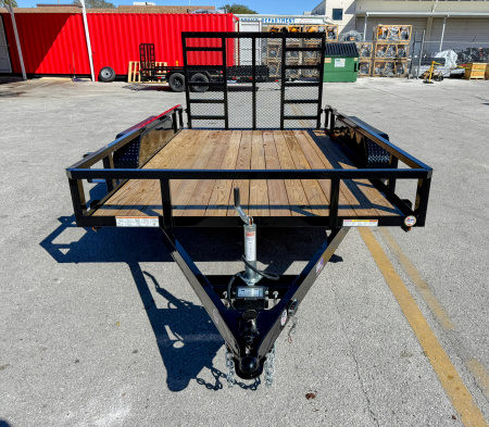 New 2026 Sure-Trac 7x12 7K Tube Top Utility Trailer