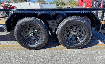 New 2026 Sure-Trac 7x12 7K Tube Top Utility Trailer