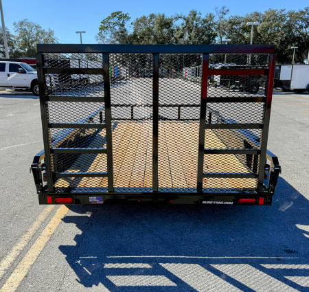 New 2026 Sure-Trac 7x12 7K Tube Top Utility Trailer