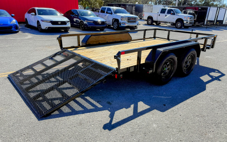 New 2026 Sure-Trac 7x12 7K Tube Top Utility Trailer