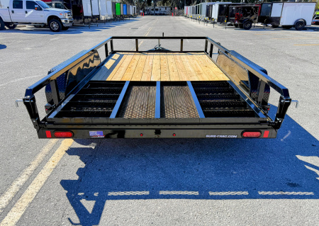 New 2026 Sure-Trac 7x12 7K Tube Top Utility Trailer
