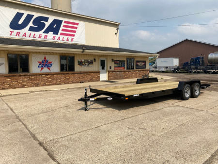 New 2026 AMO 82x20 TA2 Flat Deck 7K Car Hauler