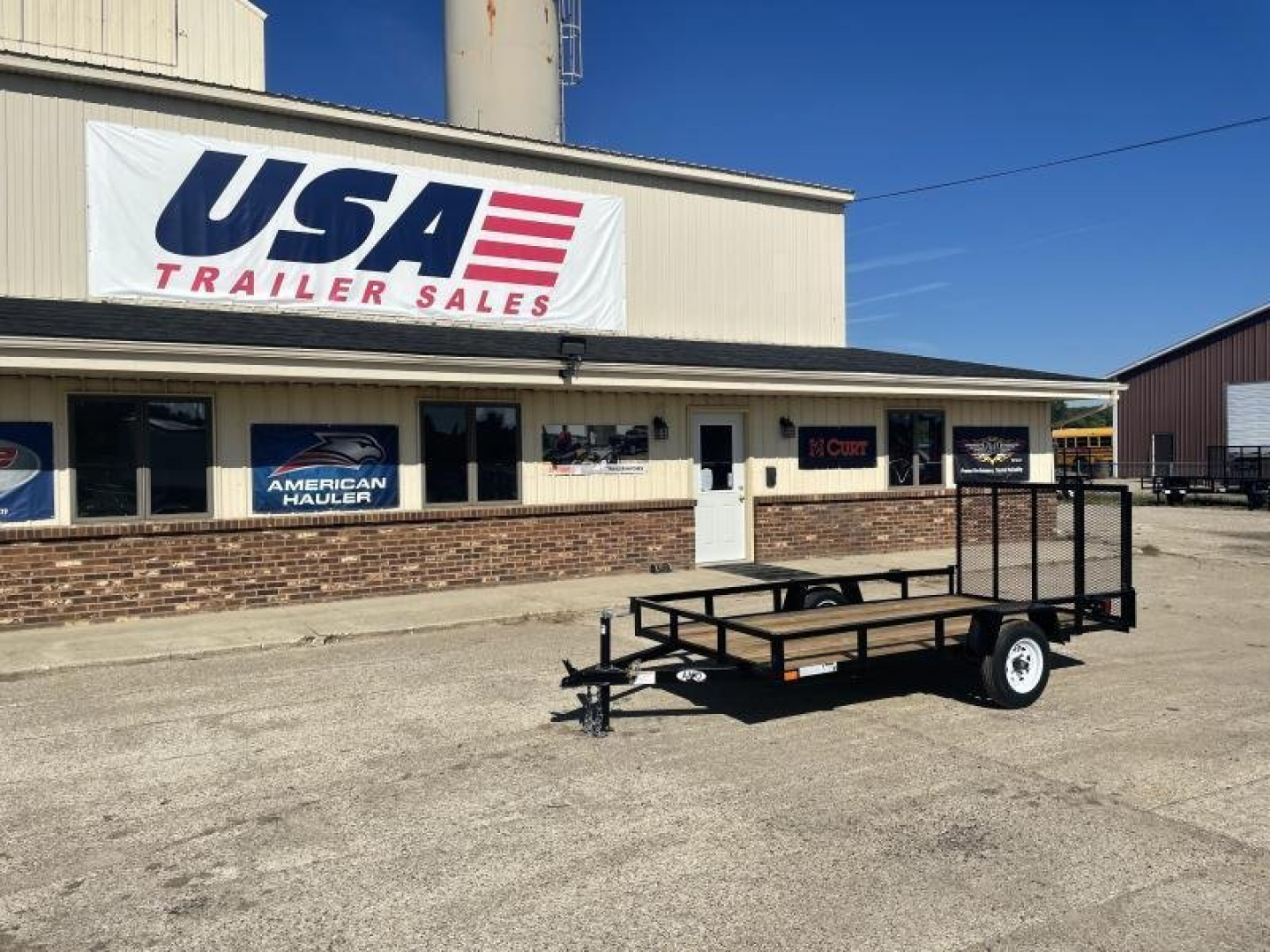 New 2025 AMO 5X10 Light Duty 2k Landscape Trailer