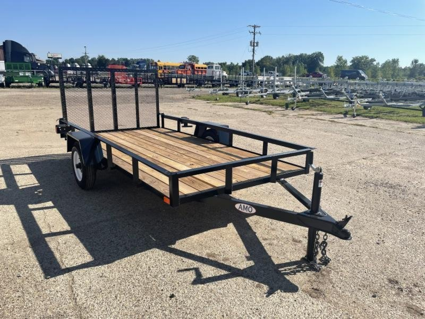 New 2025 AMO 5X10 Light Duty 2k Landscape Trailer