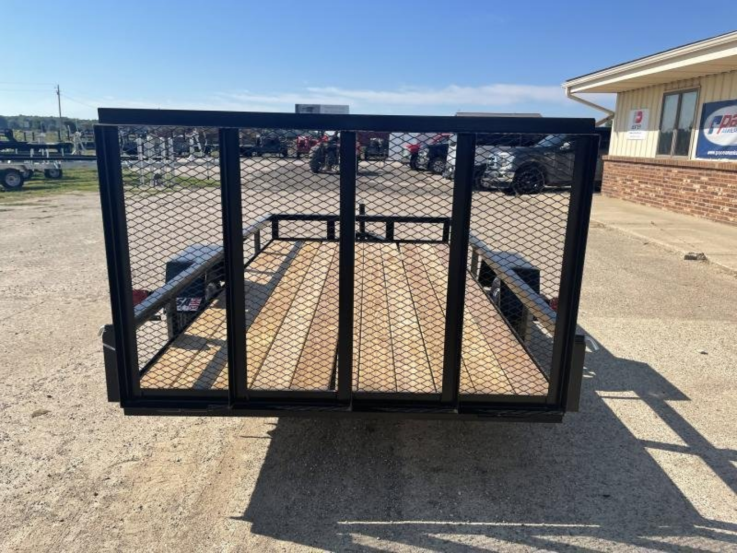 New 2025 AMO 5X10 Light Duty 2k Landscape Trailer