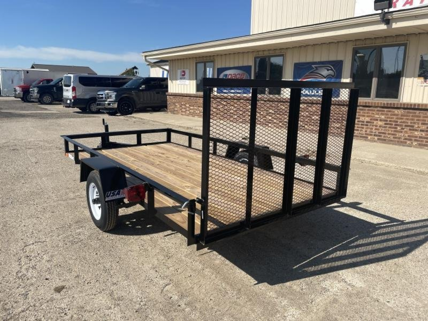 New 2025 AMO 5X10 Light Duty 2k Landscape Trailer