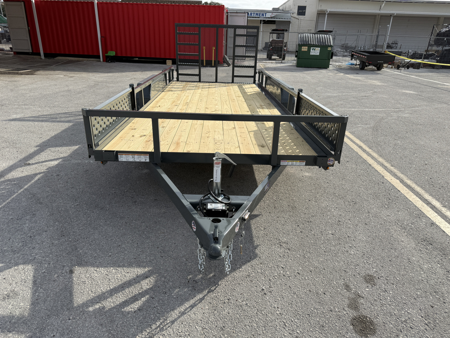 New 2026 Sure-Trac 7x18 7K Tube Top ATV Utility Trailer