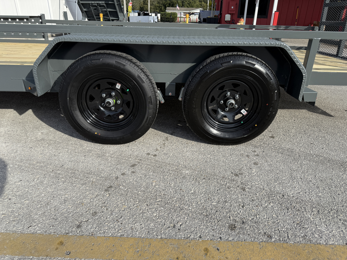 New 2026 Sure-Trac 7x18 7K Tube Top ATV Utility Trailer