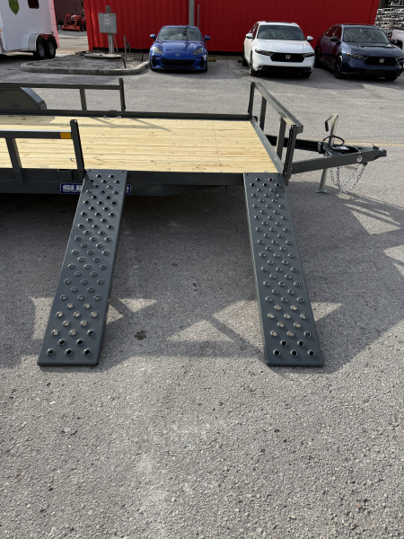 New 2026 Sure-Trac 7x18 7K Tube Top ATV Utility Trailer