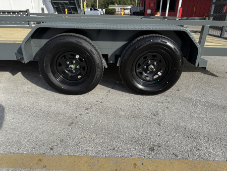 New 2026 Sure-Trac 7x18 7K Tube Top ATV Utility Trailer