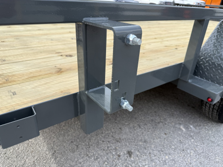 New 2026 Sure-Trac 7x18 7K Tube Top ATV Utility Trailer