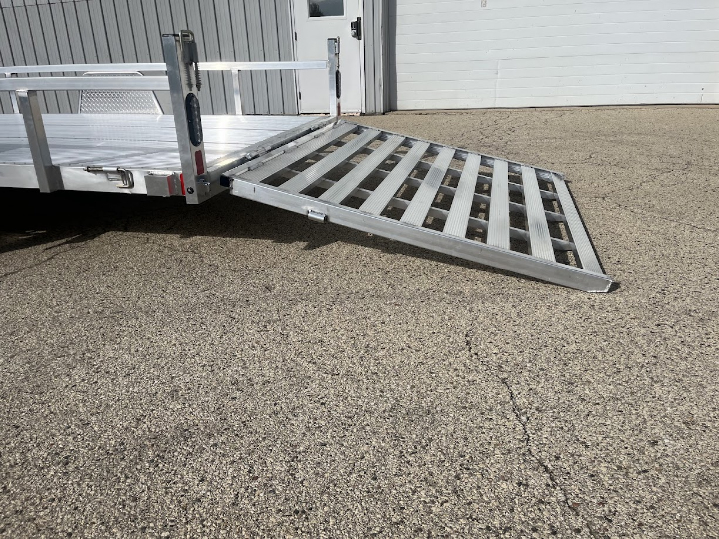 New 2026 Black Rhino *INCOMING* Aluminum LSS612A Utility Trailer (ATV / UTV / Side by Side) Utility Trailer