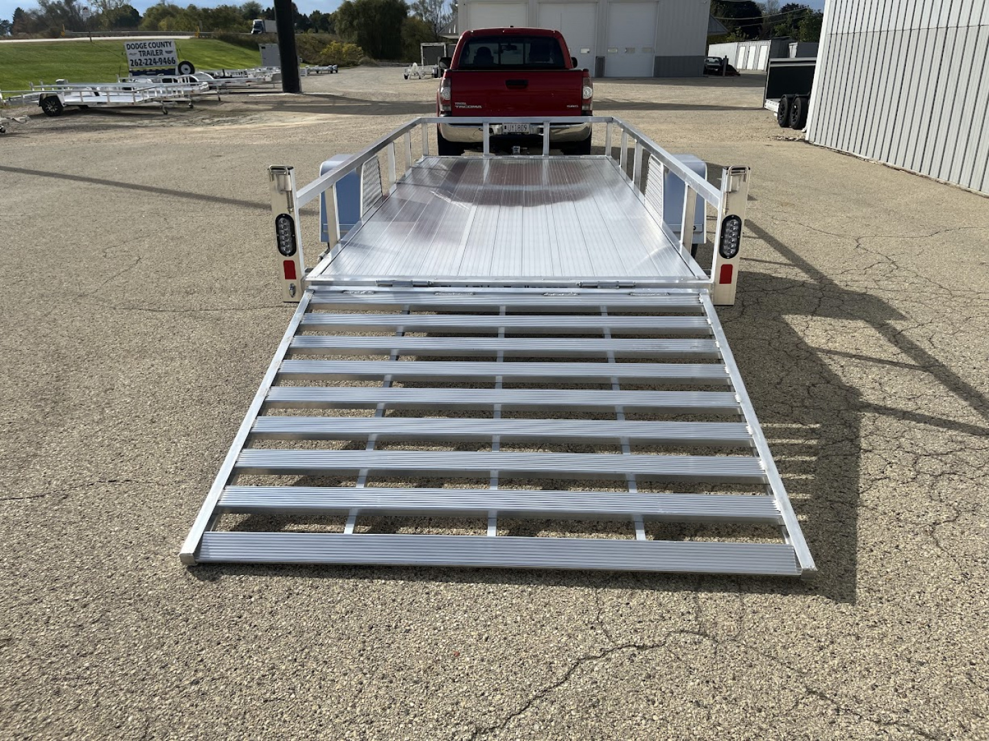 New 2026 Black Rhino *INCOMING* Aluminum LSS612A Utility Trailer (ATV / UTV / Side by Side) Utility Trailer